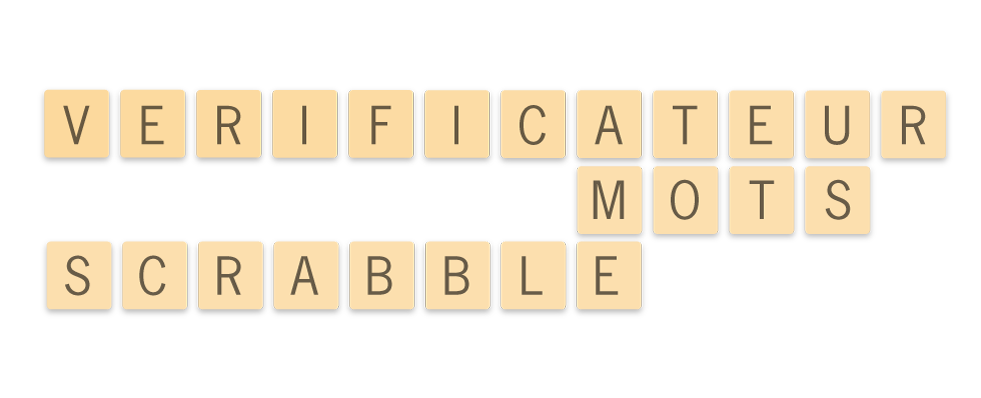 Verificateur mots du Scrabble